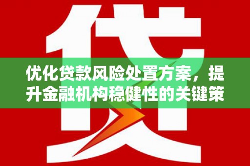 藤县优化贷款风险处置方案，提升金融机构稳健性的关键策略