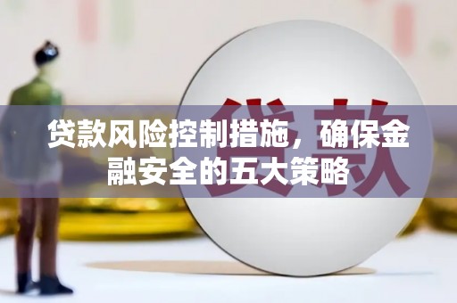 藤县贷款风险控制措施，确保金融安全的五大策略