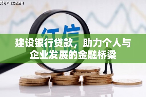 藤县建设银行贷款，助力个人与企业发展的金融桥梁