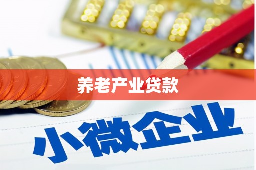 藤县养老产业贷款