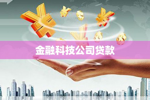 藤县金融科技公司贷款